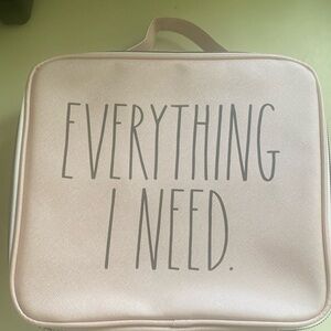 Rae Dunn “Everything I need” cosmetic case💖